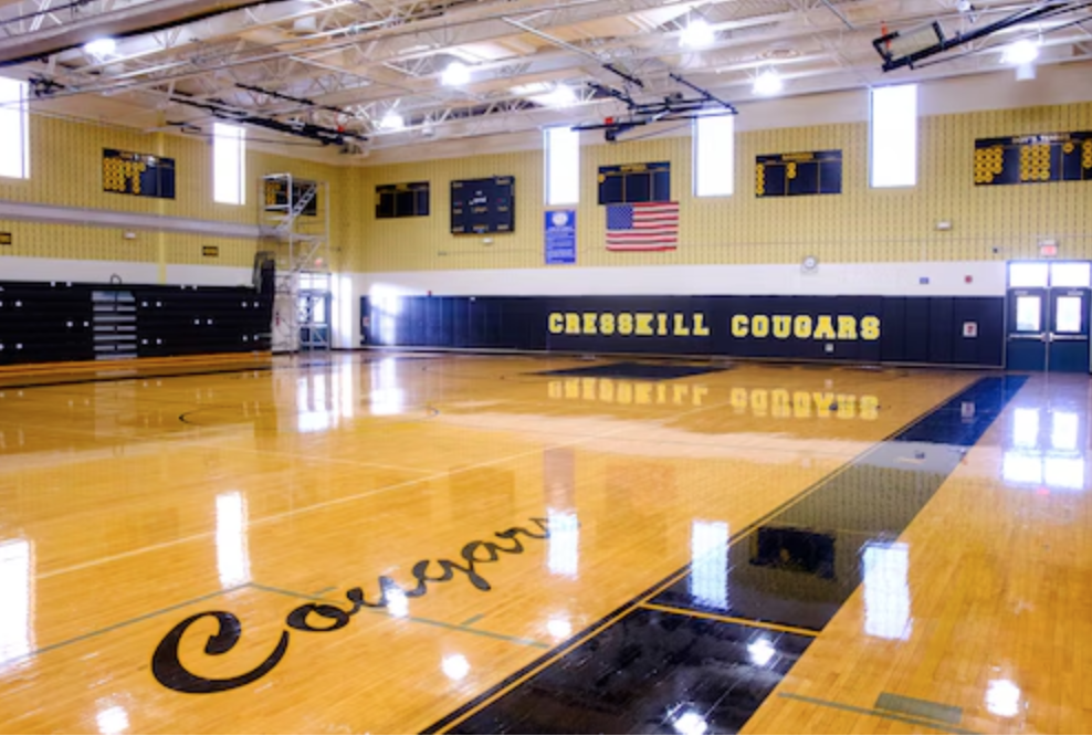 Cresskill High School Gymnasium - where the high schoolers’ P.E. class is, and where they choose their gym unit.